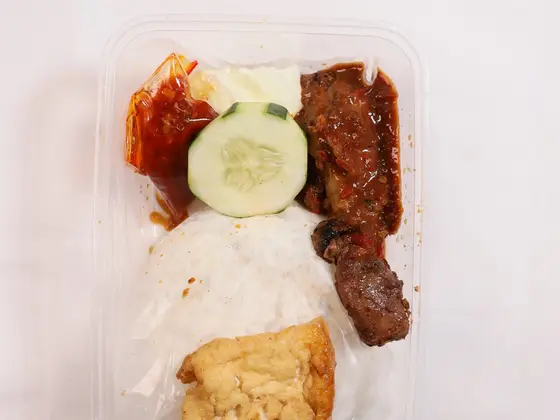 Nasi Ayam Bakar Bumbu Rujak