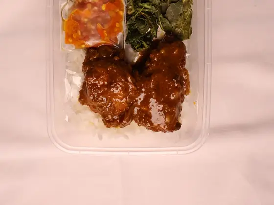 Nasi Ayam Masak Rendang