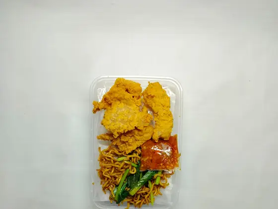 Nasi Daun Jeruk Kulit Crispy
