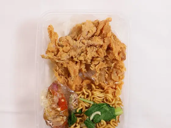 Nasi Jamur Crispy Sambal Matah